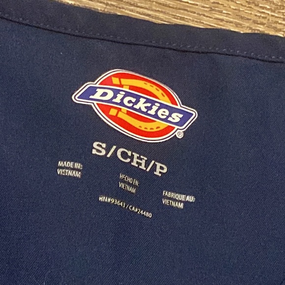 Dickie‎ scrub top navy small - Picture 3 of 4